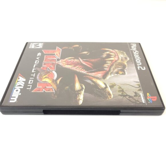 Turok Evolution Sony PS2 PlayStation 2 Disc Case Manual Tested Working 2002 - Picture 9 of 14